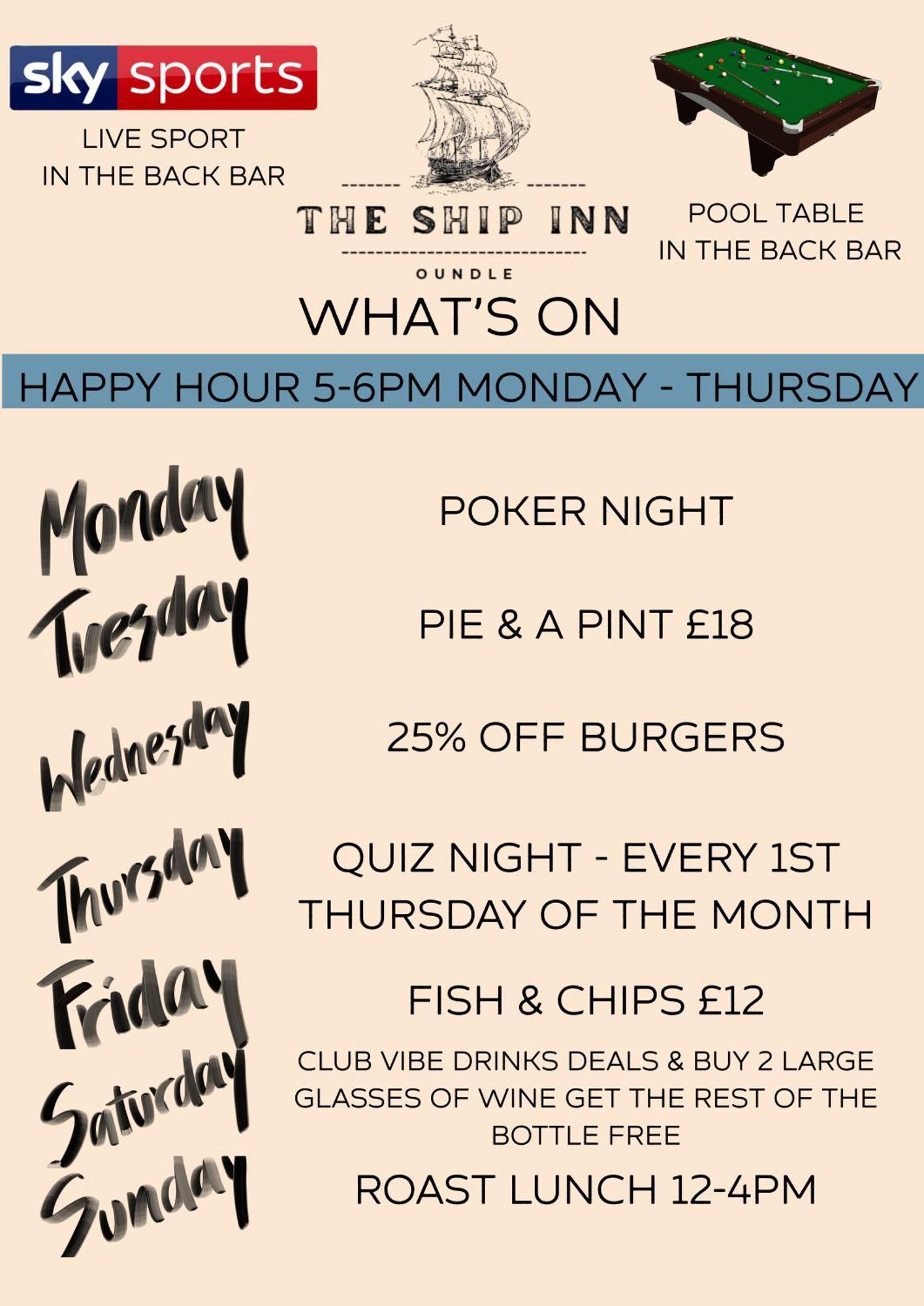 The Ship * Oundle